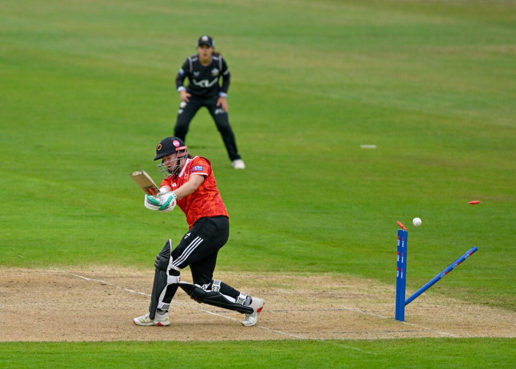 Women’s Metro One Day Cup The Blaze v Surrey CCC at Trent Bridge in Nottingham on 04 May 2026