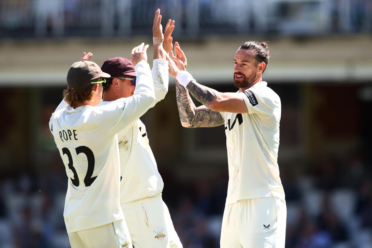 Clark takes five but Sussex centuries stifle Surrey