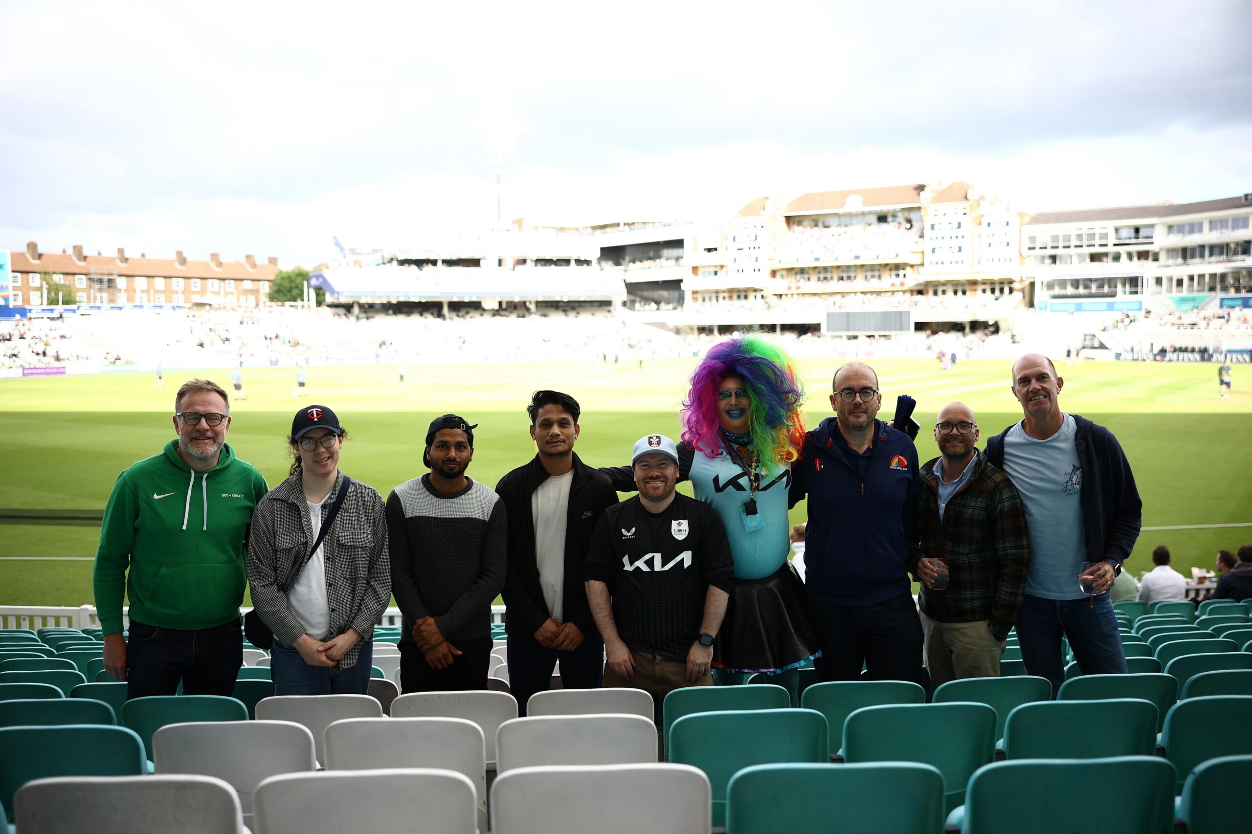 Surrey celebrates Pride with Out4Cricket at the Kia Oval
